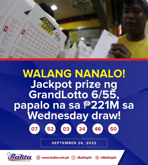 WALANG NANALO! Jackpot prize ng GrandLotto 6/55, papalo na .